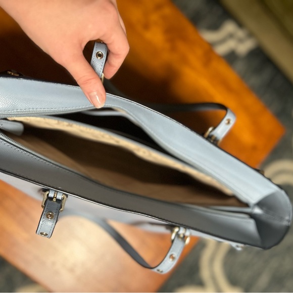 Limited Edition: Baby Blue Michael Kohrs Large Tote Bag - Picture 8 of 15